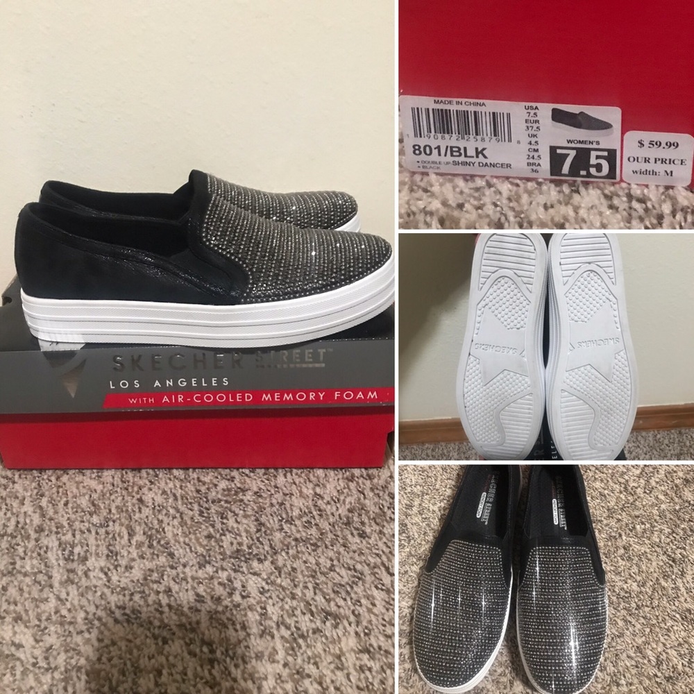 Like new Skechers slip on shoes